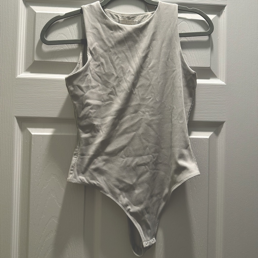 House of Harlow Grey Bodysuit